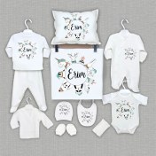 Resim Bebeqon Isme Özel 11'li Organik Hastane Çıkışı 