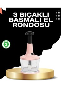 Resim Sebze Soğan Doğrayıcı Manuel Güçlü Gövdeli Çok Renkli 