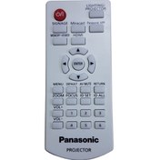 Resim Panasonic N2QAYA000092 PT-JW130FBE - PT-JW130FBK Projeksiyon Kumandası Orjinal Ürün 