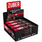 Resim ZÜBER Kakaolu Yüksek Protein Bar 45g x 12 