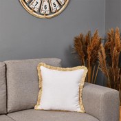Resim Maxx Deco Püsküllü Kırlent Kılıfı - 43x43 cm 