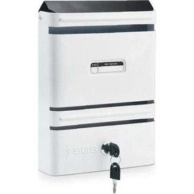 Resim Posta Kutusu Sgs333 Metal İki Anahtarlı 
