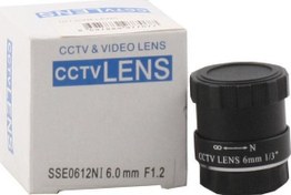 Resim CCTV 6.0mm F1.2 Video Lens Everest