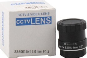 Resim CCTV 6.0mm F1.2 Video Lens 