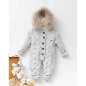 Resim Baby Mio Saçörgü Kürklü Tulum 7039 
