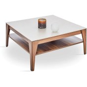Resim Enza Home NETHA Kare Orta Sehpa 90x90 cm 