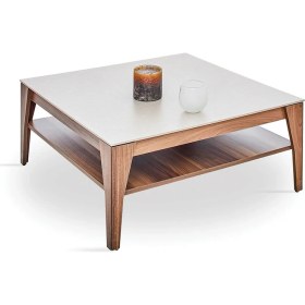 Resim Enza Home NETHA Kare Orta Sehpa 90x90 cm 