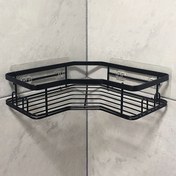 Resim 1 adet Görünmez Yama saç tokası, Banyo Güçlü Depolama Rafı, Yapışkan Duvar Asma Güçlü Yük Taşıma saç tokası, Banyo Aksesuarları, 14.0cm*5.99cm, Tekne Aksesuarları 