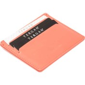 Resim Pembe Deri Unisex Kredi Kartlık - S1KK00001050-M6J 