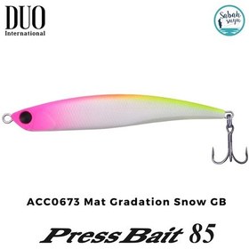 Resim Duo Press Bait 85 Acc0673 Mat Gradation Snow Gb 