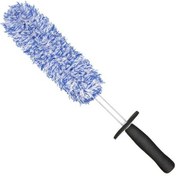 Resim Cbtx Araba Tekerleği Temizleme Fırçası Yumuşak Mikrofiber Uzun Saplı Jant Detaylandırma Fırçası - Mavi + Beyaz Saplı 