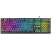 Resim Rampage Miracle K2 Siyah USB RGB Aydınlatmalı Q Gaming Oyuncu Klavyesi 