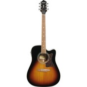 Resim Epiphone Masterbilt DR-500MCE Elektro Akustik Gitar (Vintage Sunburst) 