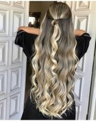 Resim Hairpim Professional 0.8 Gr Sarı Ombre 50 Adet 70 Cm Hp480 Ombreli 