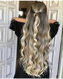 Resim Hairpim Professional 0.8 Gr Sarı Ombre 50 Adet 70 Cm Hp480 Ombreli 