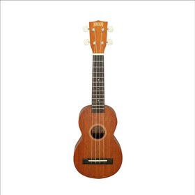 Resim Mahalo Java Series MJ1TBR Soprano Ukulele (Transparent Brown) 