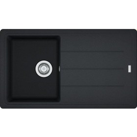 Resim Franke Basis Bfg 611-86 Nero Granit Evye + Active Plus Doccia 2.0 Batarya Seti 