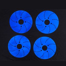 Resim KARA AUTO 13"inç Mavi Kampana Sacı 4 Adet 1 Takım 