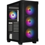 Resim BitFenix Graph 750w 80+ Bronze Tempered Glass Frgb Usb 3.0 Mesh Atx Mid Tower Siyah Kasa 
