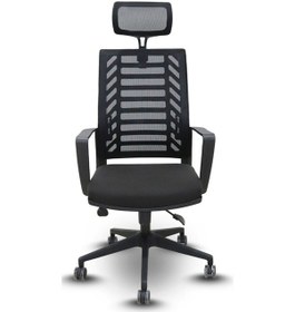 Resim Ege Yönetici Koltuğu Müdür Koltuğu Ofis Koltuğu Büro Koltuğu Siyah 