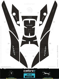 Resim Yamaha Nmax 2021 Sonrası Tank Pad Seti Karbon 