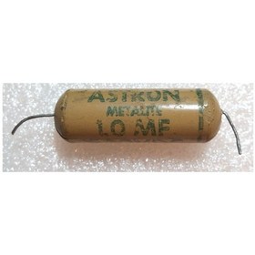 Resim Astron 1Uf 200V Mustard Metalite Kapasitör Gitar Tüp Ses 