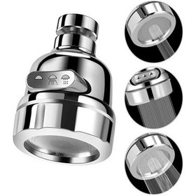 Resim Transformacıon 3 Fonksiyonlu Tasarruflu Musluk Başlığı Krom 