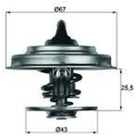 Resim Mahle TX1865 Termostat Alfa Romeo Gt 105_ 65C 
