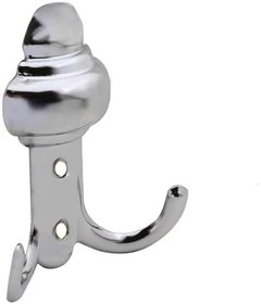 Resim (5 ADET) Metal Krom Portmanto Vestiyer Duvar Askısı Dolap Elbise Kıyafet Askılığı Askılık 