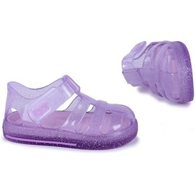 Resim İgor S10265 Star Glitter Plaj Havuz Kız Çocuk Deniz Sandaleti Lila 