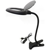 Resim Agoodshop Büyüteç Göz Bakımı Okuma Lambası, Led Masa Lambası, Başucu Çalışması Için Büyüteç Lambası Beyaz 