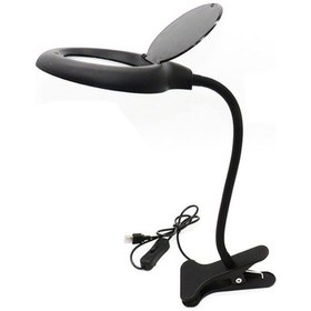 Resim Agoodshop Büyüteç Göz Bakımı Okuma Lambası, Led Masa Lambası, Başucu Çalışması Için Büyüteç Lambası Beyaz 