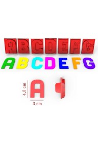 Resim Butedo Pasta Alfabe Full Set 