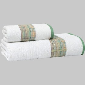 Resim Sarev Viola Beyaz %100 Pamuk Banyo Havlusu 80x150 Cm Beyaz 