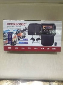 Resim Eversonıc Araç Koltuk Başlık Monitor Oyunlu 2-2-2 