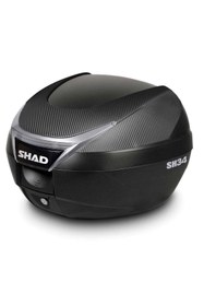 Resim pekars Sh-34 Topcase 34 Lt Black Carbon Çanta 