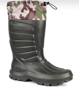 Resim Sonimix Balıkçı Çizmesi Haki Eva Termal Çoraplı 