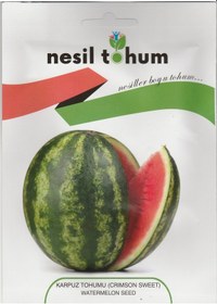 Resim Nesil Karpuz Tohumu Crimson Sweet 5 GRam N111862 