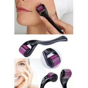 Resim Rope Accessory Titanyum Uçlu 540 Iğneli Derma Roller 0.5 mm Iğne 