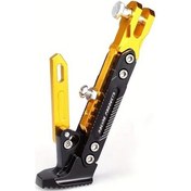 Resim Dashanshop Golden M3 Ayarlı Motosiklet Yan Sehpası Kaymaz Pedal Güçlü Şase Çok Model Uyumlu 