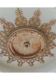 Resim Decogold 60 Cm Oval Bronz Saray Tavan 