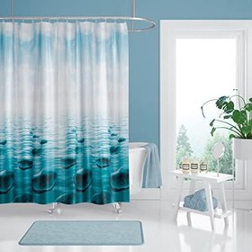 Resim Tropik Zethome Banyo Duş Perdesi 5075 Tek Kanat 1X120x200 