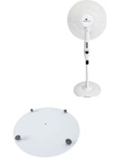 Resim SÜPÜRGE ATÖLYESİ Rowell RV-8021 Vantilatör Ayak Standı (BEYAZ) 