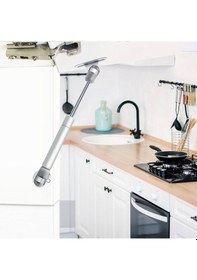 Resim Mutfak Dolap Kapak Amortisörü 120n Gazlı Piston Gri 