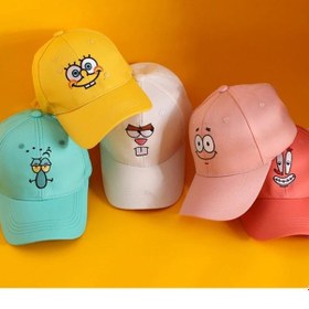 Resim Snapback Karikatür Işlemeli Bebek Şapkası (544782622) 
