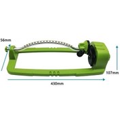 Resim Pazly 18 Nozüllü Otomatik Bahçe Sulama Sistemi - 334m² Kaplama, Çok Fonksiyonlu Yeşil Fıskiye Sistemi 