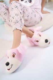 Resim Genel Markalar Yüksek Kalite Yumuşak Taban Sevimli Köpek Panduf 