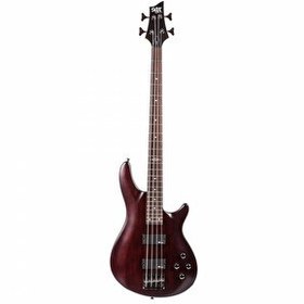 Resim Schecter C-4 SGR Satin Walnut Bas Gitar 