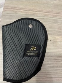 Resim BE ACTİVE Emniyet Kemeri Tutucu Hava Alan Terletmez Fileli Kumaş Çocuk Emniyet Kemeri Tutucu Gri Renk 