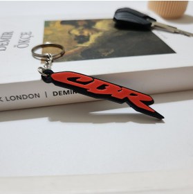 Resim Home HONDA CBR YAZILI ANAHTARLIK - KIRMIZI 